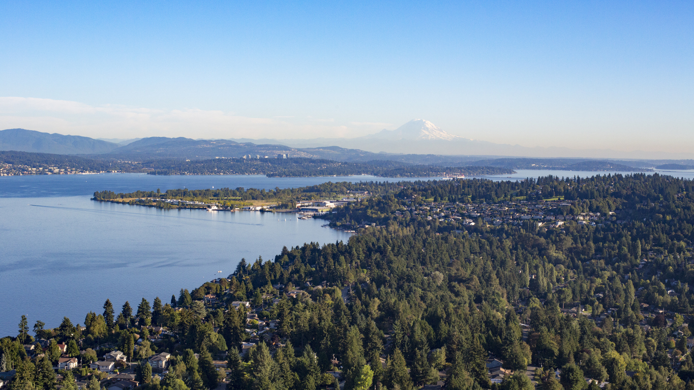 Panoramic Image of Mill Creek East, WA